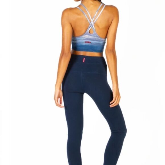 Hard Tail | High Rise Navy Legging - Picture 2 of 2